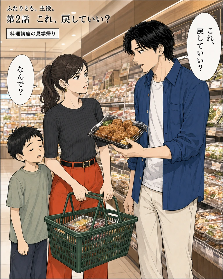 これ、戻していい?の一場面。
